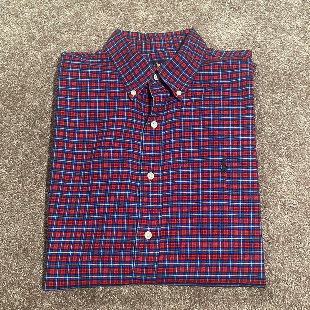 Ralph Lauren button down.  Size X-Large.